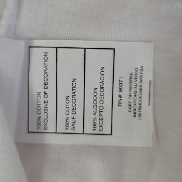 NEW Indiana University Hoosiers Tshirt Short slve Cotton Tee Property Womens Lrg - Picture 8 of 8